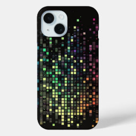 Coque art abstrait iPhone 15ケース