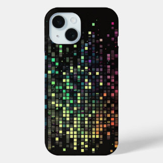 Coque art abstrait iPhone 15ケース