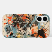 Coque art abstrait Case-Mate iPhoneケース (裏面 (横))