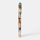 Coque art abstrait iPhone 16ケース (右側面)