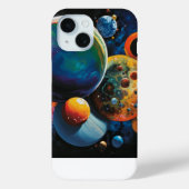 Coque art abstrait planètes Case-Mate iPhoneケース (裏面)