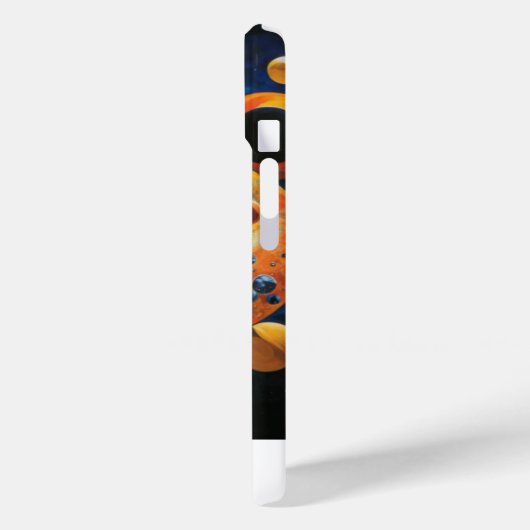 Coque art abstrait planètes Case-Mate iPhoneケース (裏面 / 左)