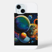 Coque art abstrait planètes Case-Mate iPhoneケース (裏面)