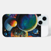 Coque art abstrait planètes Case-Mate iPhoneケース (裏面 (横))