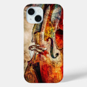 Coque art abstrait violon Case-Mate iPhoneケース (裏面)