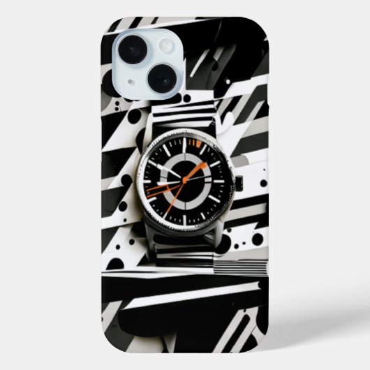 Coque art abstrait watch Case-Mate iPhoneケース (裏面)