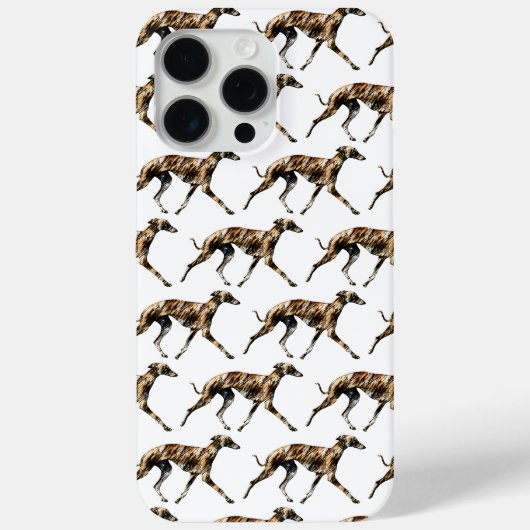 Coque avec motif Galgos (modèle adaptable) Case-Mate iPhoneケース (裏面)