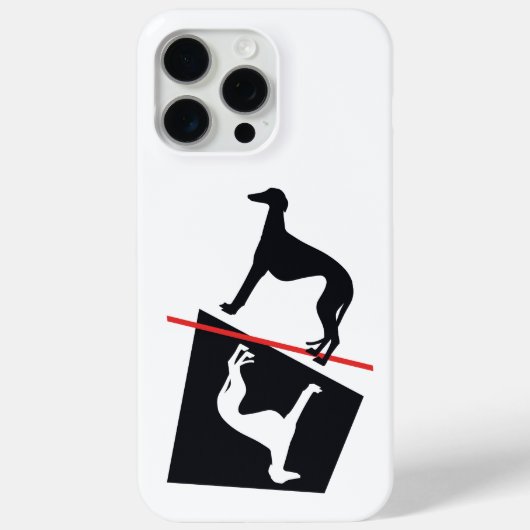Coque avec motif Galgos (modèle adaptable) Case-Mate iPhoneケース (裏面)