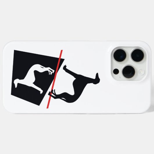 Coque avec motif Galgos (modèle adaptable) Case-Mate iPhoneケース (裏面 (横))