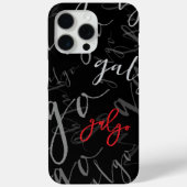 Coque avec motif Galgos (modèle adaptable) Case-Mate iPhoneケース (裏面)