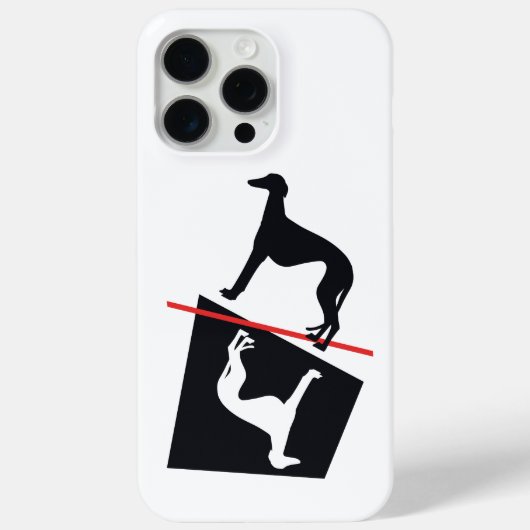 Coque avec motif Galgos (modèle adaptable) Case-Mate iPhoneケース (裏面)