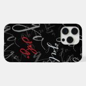 Coque avec motif Galgos (modèle adaptable) iPhoneケース (裏面横)
