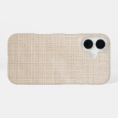 Coque Beige aesthetic iPhone 16ケース (裏面横)