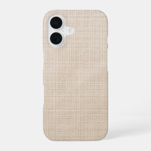 Coque Beige aesthetic iPhone 16ケース (裏面)