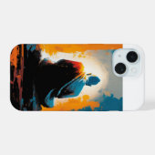 Coque Bouddha iPhone 15ケース (裏面横)
