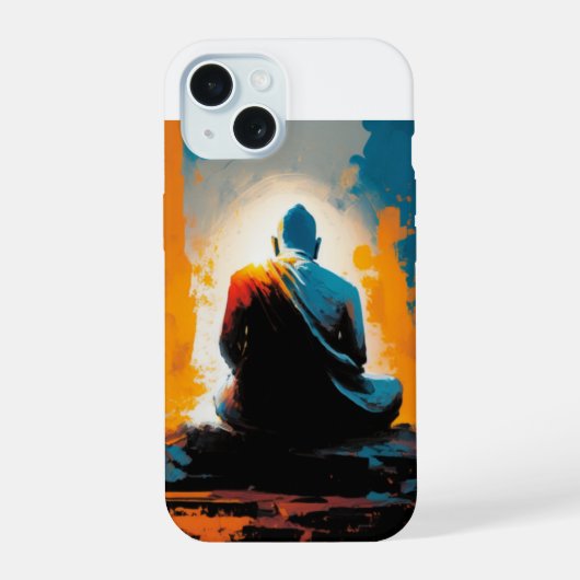 Coque Bouddha iPhone 15ケース (裏面)