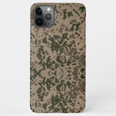Coque brun camouflage iPhoneケース (裏面)