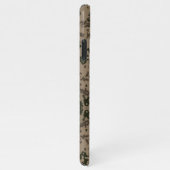 Coque brun camouflage iPhoneケース (右側)