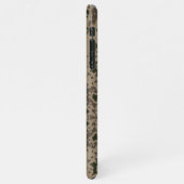 Coque brun camouflage iPhoneケース (左側)
