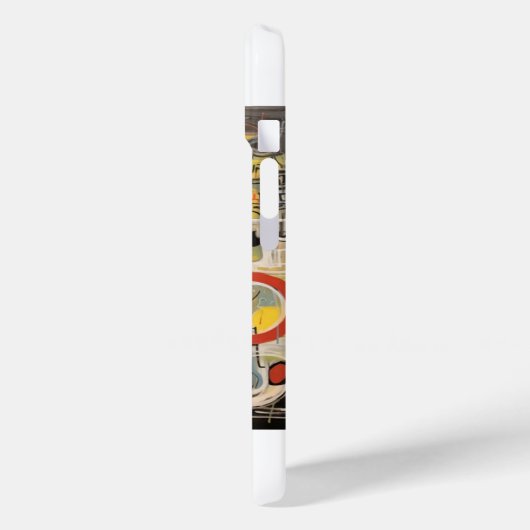 coque d'art abstrait Case-Mate iPhoneケース (裏面 / 左)