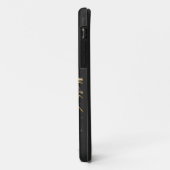 Coque de Téléphone Araignée Mystique Noir et Or Case-Mate iPhoneケース (裏面/左)