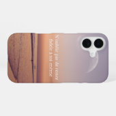 Coque de téléphone avec design du plage iPhone 16ケース (裏面横)