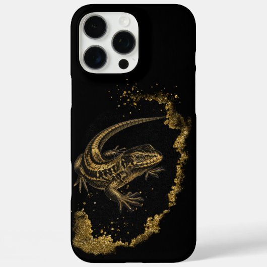 Coque de Téléphone Élégante Lézard Mystique Case-Mate iPhoneケース (裏面)