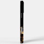 Coque de Téléphone Taureau de Feu Noir&Or Mystique Case-Mate iPhoneケース (裏面 / 右)