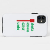 Coque iPhone 11" TOURISME  TUNISIE  Case-Mate iPhoneケース (裏面(横))