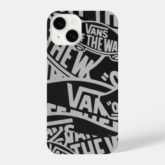 Coque iPhone 14 en Silicone Souple Antichoc vans iPhoneケース (裏面)