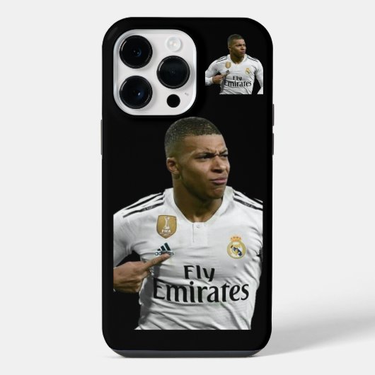 COQUE IPHONE 14 pro max mbappé iPhoneケース (裏面)