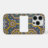 Coque iPhone 15 Pro – Zellij Marocain iPhoneケース (裏面横)