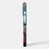 Coque iPhone 16 Design Abstrait Marbré Case-Mate iPhoneケース (裏面 / 左)