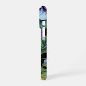 Coque iPhone 16 Pro Fleurs Tropicales Hibiscus iPhoneケース (左側面)
