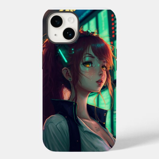 Coque Iphone Anime Girl#1 Case-Mate iPhoneケース (裏面)