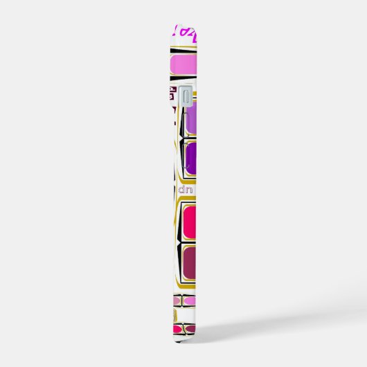 Coque iphone design makeup 15ケース (左側面)