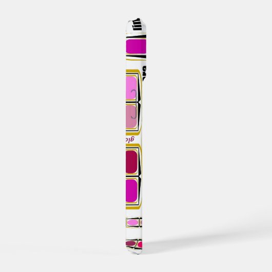 Coque iphone design makeup iPhone 15ケース (右側面)