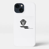 Coque iPhone – Design Monkey Fun & Stylé iPhoneケース (裏面)