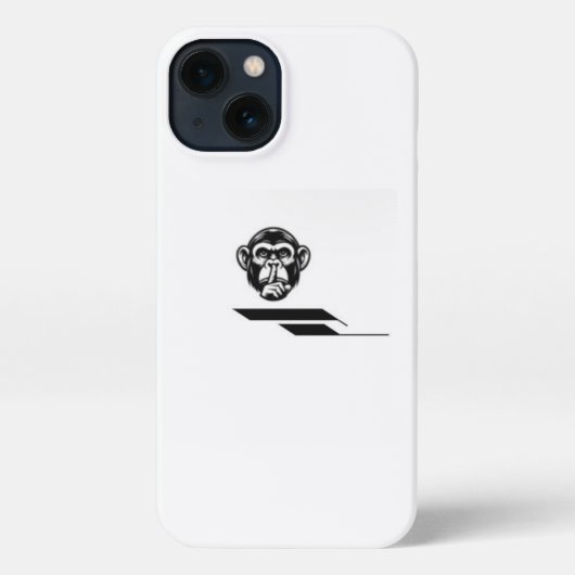 Coque iPhone – Design Monkey Fun & Stylé iPhoneケース (裏面)