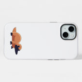 Coque Iphone d'un petit Ornithorynque iPhoneケース (裏面横)