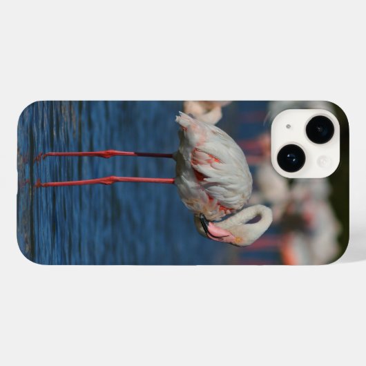 Coque iphone flamant rose Case-Mate iPhoneケース (裏面 (横))