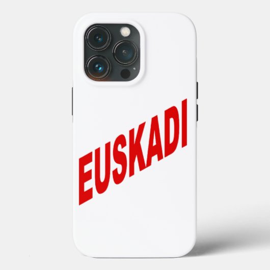 Coque iPhone/iPad13pro   EUSKADI Case-Mate iPhoneケース (裏面)