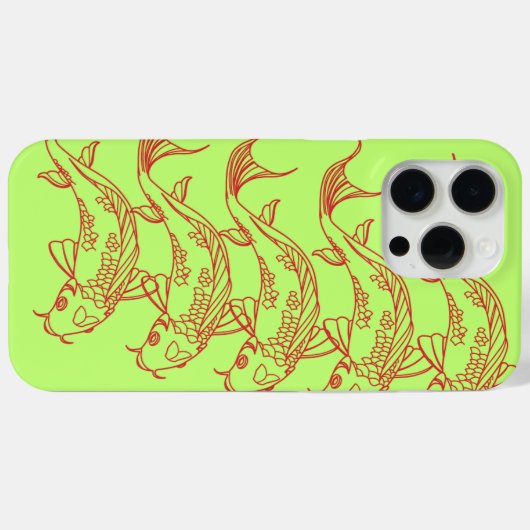 Coque iPhone/iPad fish asia  Case-Mate iPhoneケース (裏面 (横))