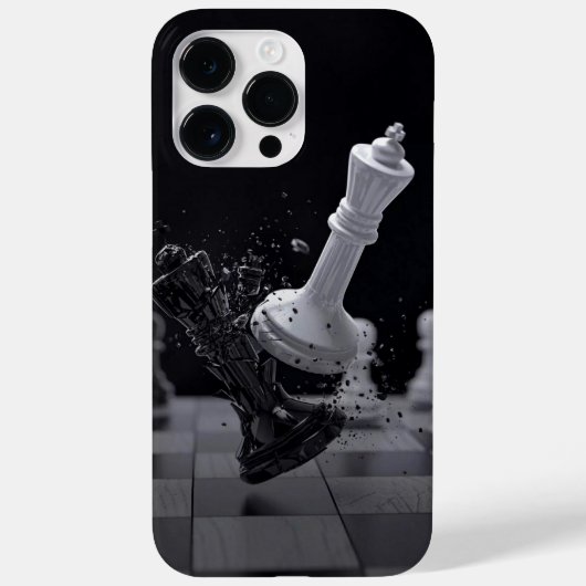 Coque iPhone/iPad jeux d'echec Case-Mate iPhoneケース (裏面)