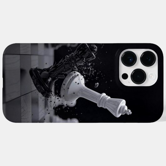 Coque iPhone/iPad jeux d'echec Case-Mate iPhoneケース (裏面 (横))