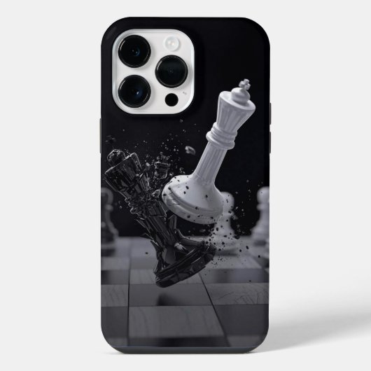 Coque iPhone/iPad jeux d'echec iPhoneケース (裏面)