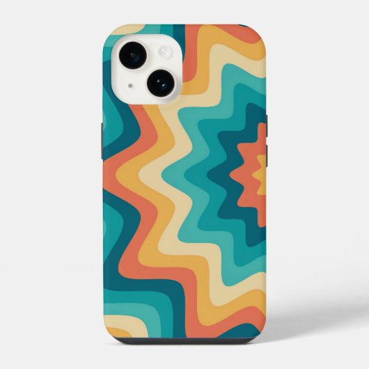 Coque iPhone/iPad Retro Radiance iPhoneケース (裏面)
