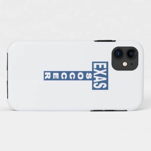 Coque iPhone/iPad   TEXAS  SOCCER  Case-Mate iPhoneケース (裏面(横))