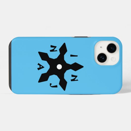 Coque Iphone Ninja iPhoneケース (裏面横)