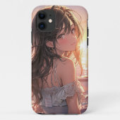 Coque MANGA fille 🩷 Case-Mate iPhoneケース (裏面)